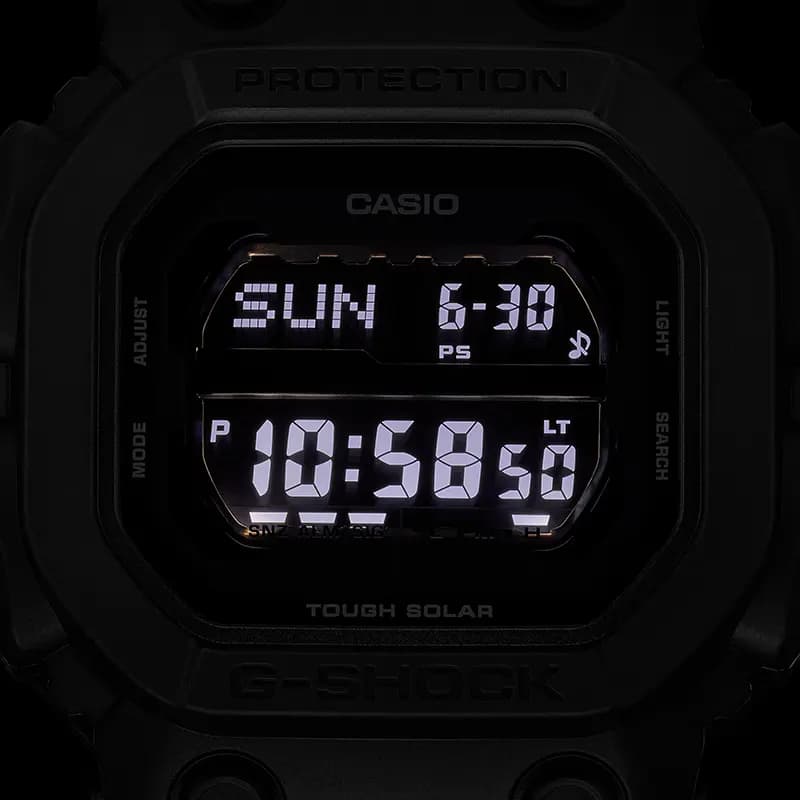 Casio G-Shock GX-56UBB-1 Tough Solar Digital Black Dial Men’s Watch