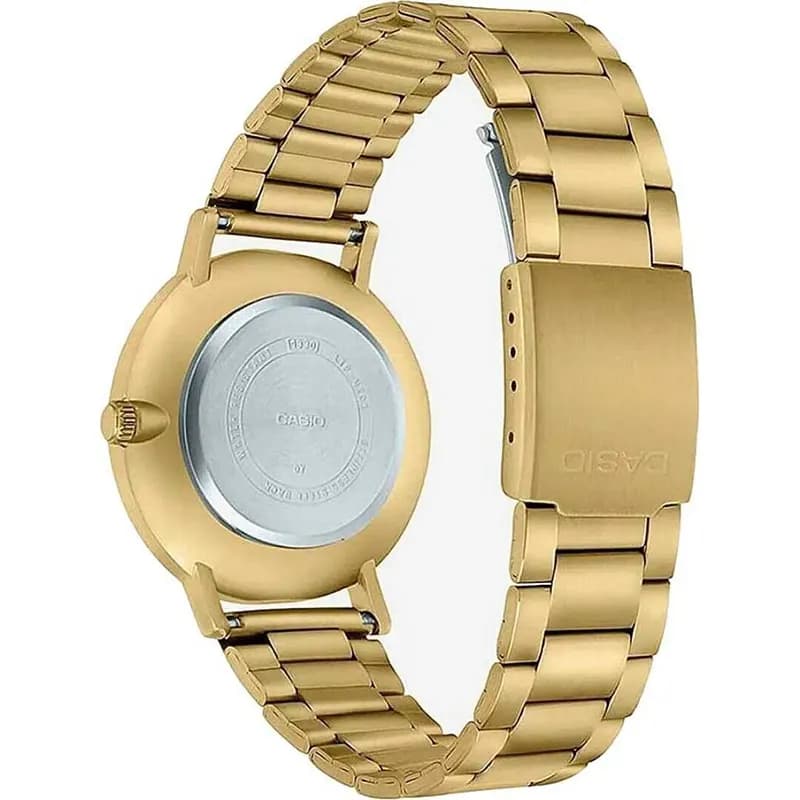 Casio LTP-VT01G-2B Blue Dial Gold-tone Ladies Watch