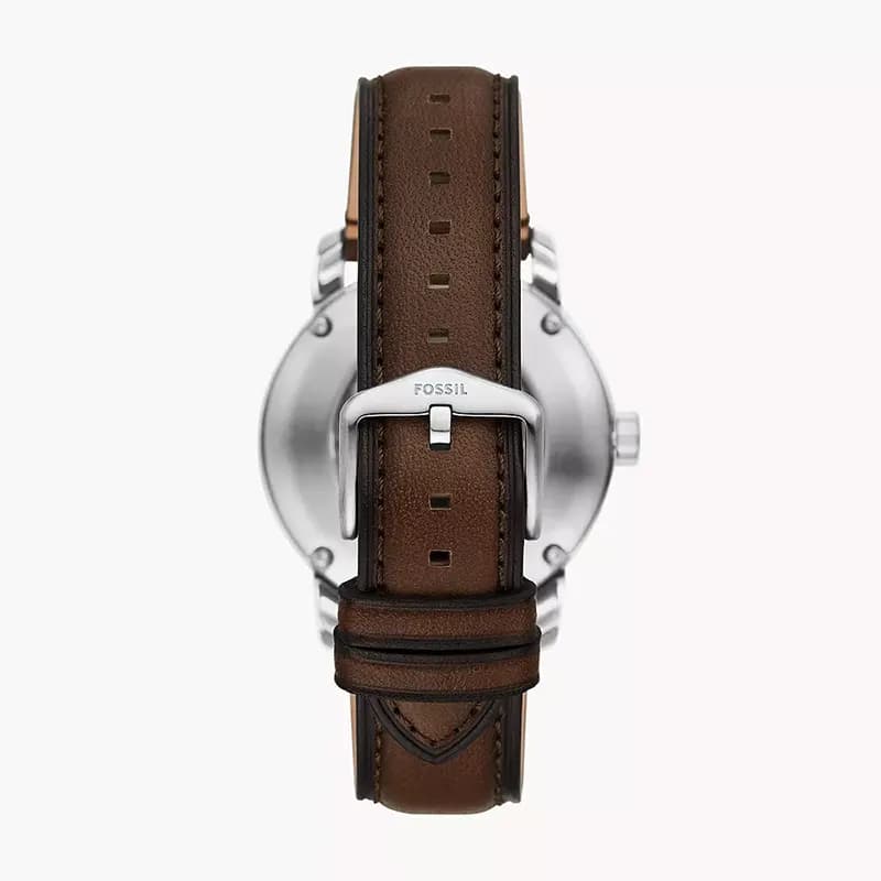 Fossil Heritage Automatic Cream Skeleton Dial Men's Watch | ME3264