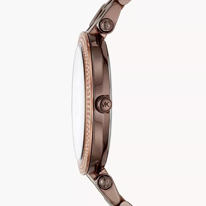 Michael Kors Mini Sable Brown Dial Ladies Watch | MK3553