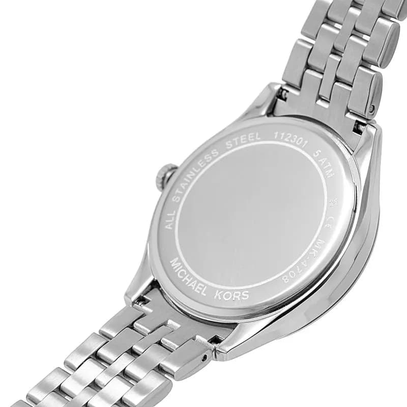 Michael Kors Harlowe Silver Ladies Watch | MK4708