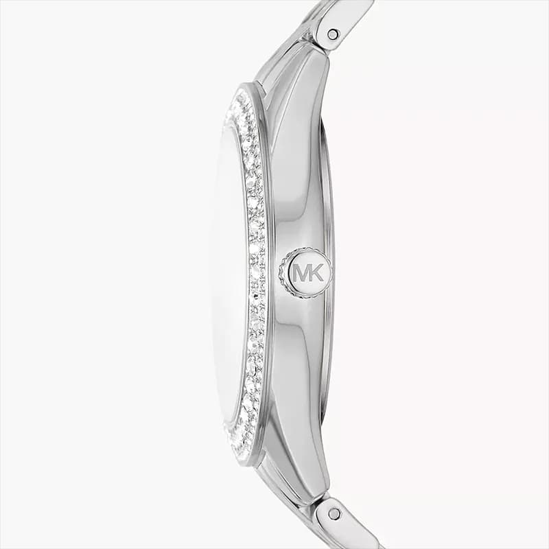 Michael Kors Harlowe Silver Ladies Watch | MK4708