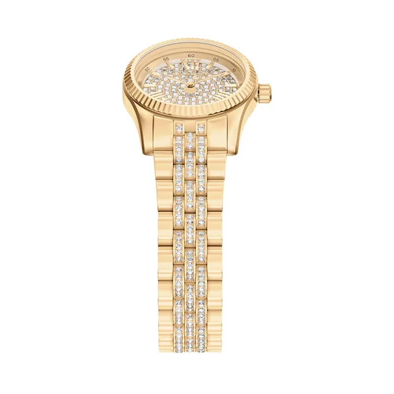 Michael Kors Petite Lexington Pavé Gold-Tone Ladies Watch | MK7575