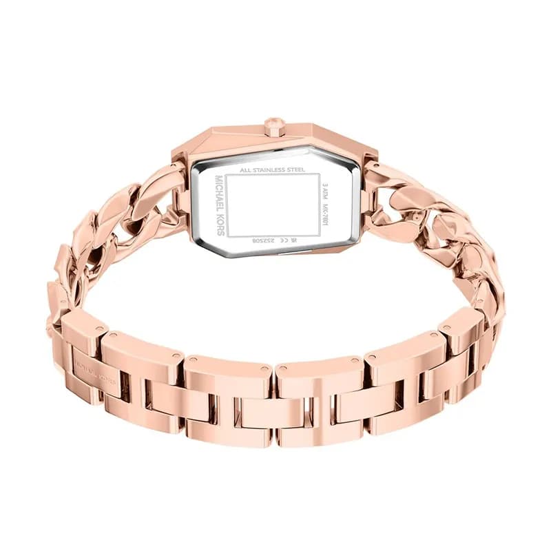 Michael Kors Mini Suri Geometric Rose Gold-Tone Ladies Watch | MK7601