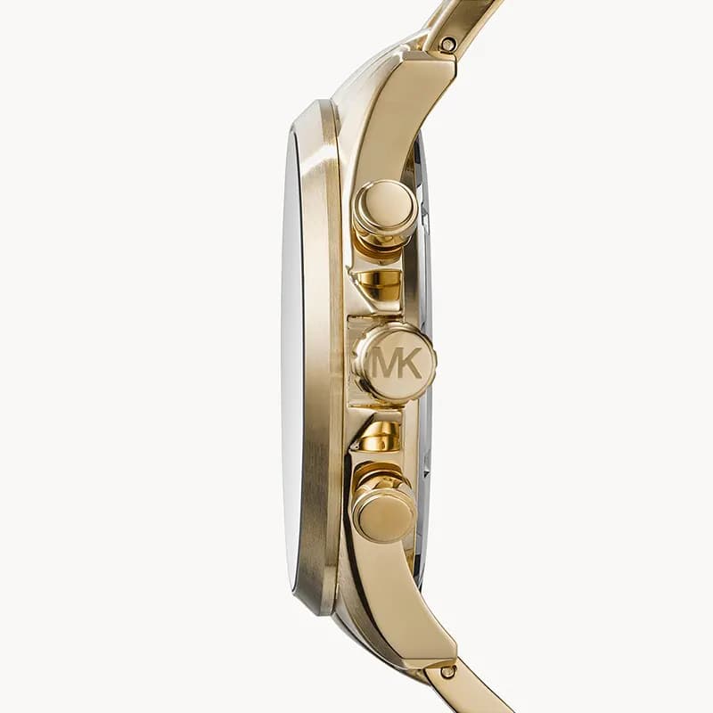 Michael Kors Chronograph Black Dial Gold-tone Men's Watch | MK8361