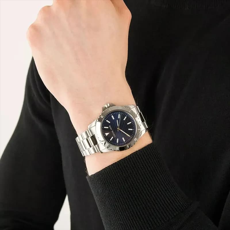 Michael Kors Slim Everest Blue Dial Men's Watch | MK9079