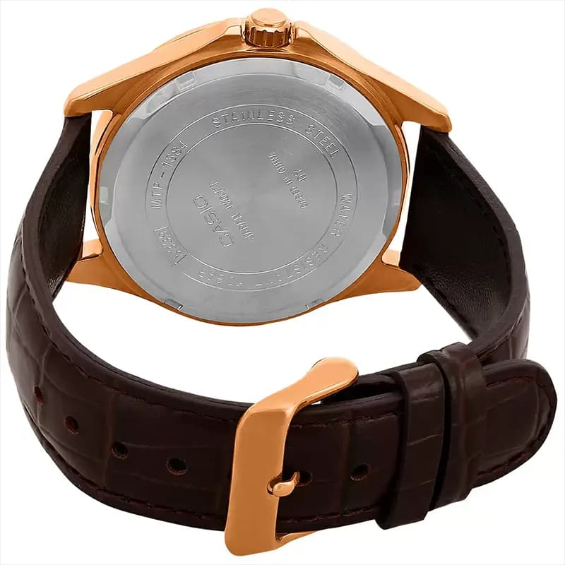 Casio MTP-1384L-7AV Date Day Grey Dial Men's Watch