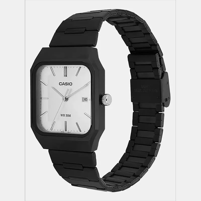 Casio Enticer Classic Silver Dial Men's Watch | MTP-B185B-7AV