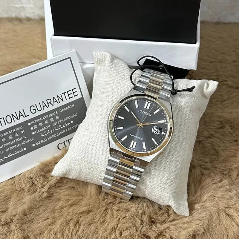Citizen Tsuyosa Automatic Black Dial Men’s Watch | NJ0154-80H