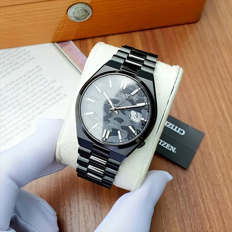 Citizen Tsuyosa Automatic Black Dial Men's Watch | NJ0155-87E