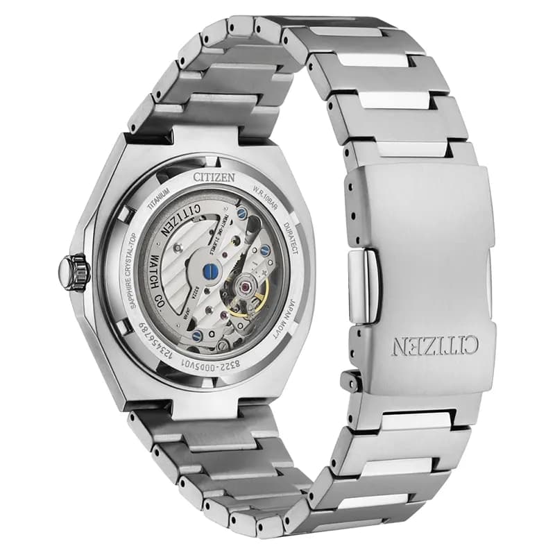 Citizen Zenshin 60 Automatic Dark Blue Dial Super Titanium Men’s Watch | NK5020-58M