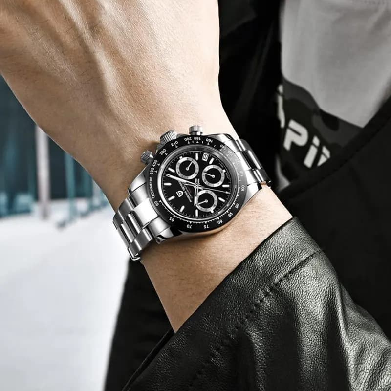 Pagani Design PD-1644 Daytona Black Dial Men's Watch