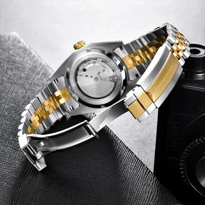 Pagani Design Datejust Champagne Dial Men's Watch | PD-1645