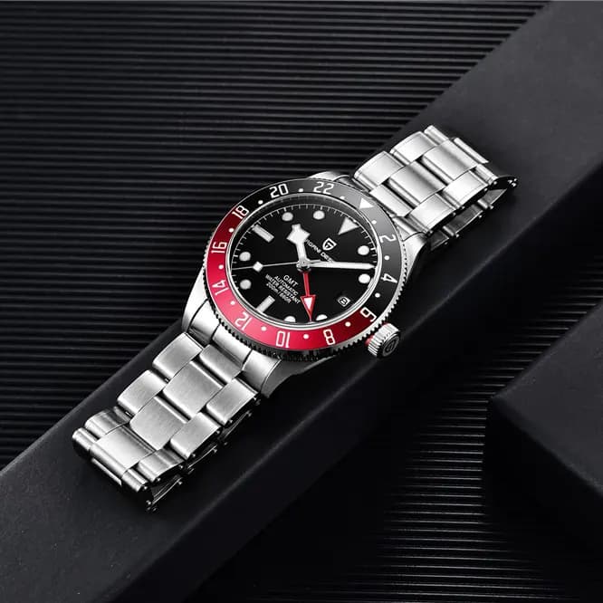 Pagani Design PD-1706 Black Bay GMT Coke Automatic Men's Watch