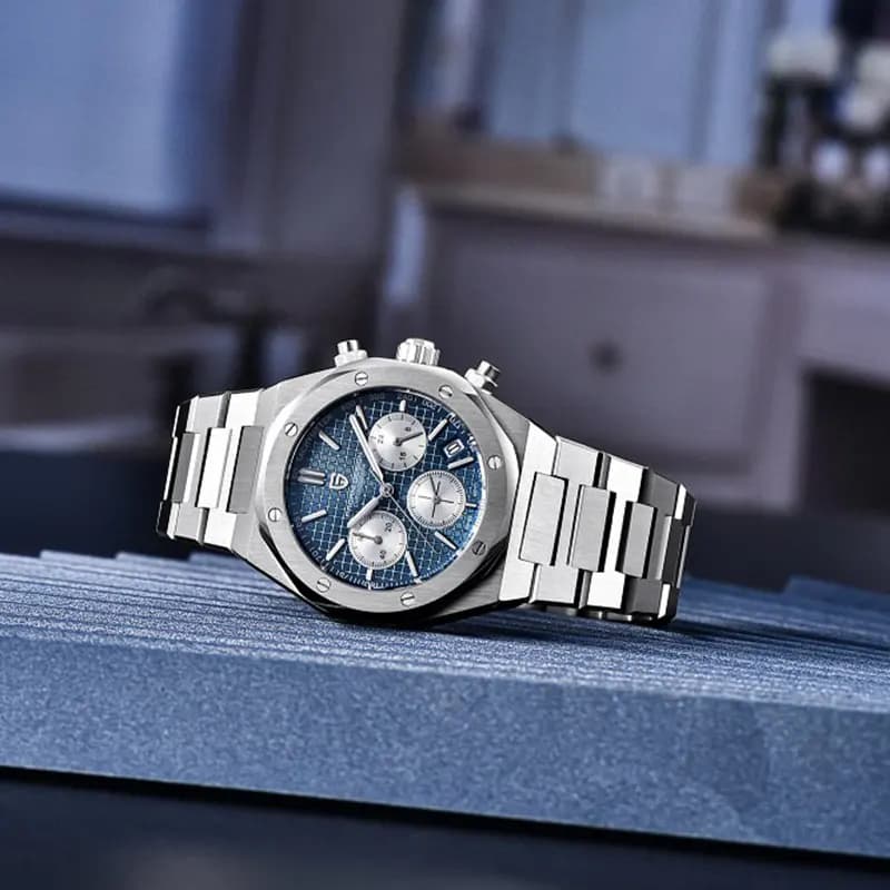 Pagani Design PD-1707 Chronograph Blue Dial Men's Watch