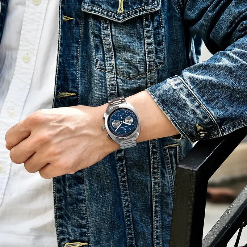 Pagani Design PD-1782 Chronograph Blue Dial Men's Watch
