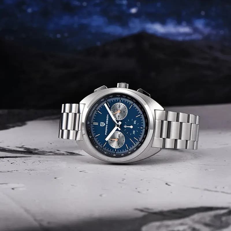 Pagani Design PD-1782 Chronograph Blue Dial Men's Watch