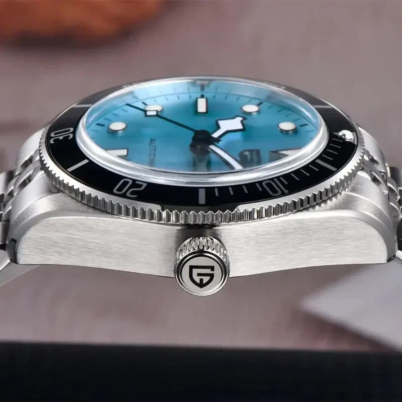Pagani Design Black Bay Tiffany Dial Automaic Men's Watch | PD-1812