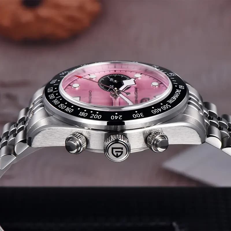 Pagani Design Black Bay Chrono Panda Men's Watch | PD-1813