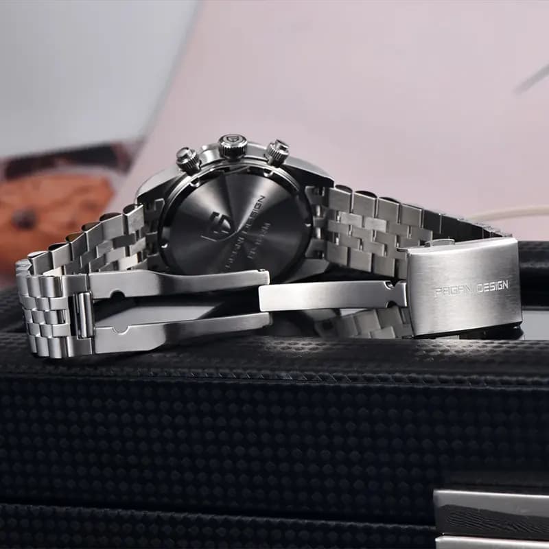 Pagani Design Black Bay Panda Tiffany Dial Men's Watch | PD-1813