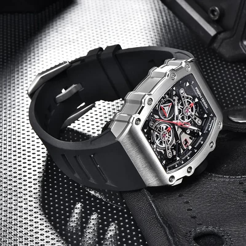 Pagani Design Chronograph Skeleton Dial Men's Watch | PD-YS011