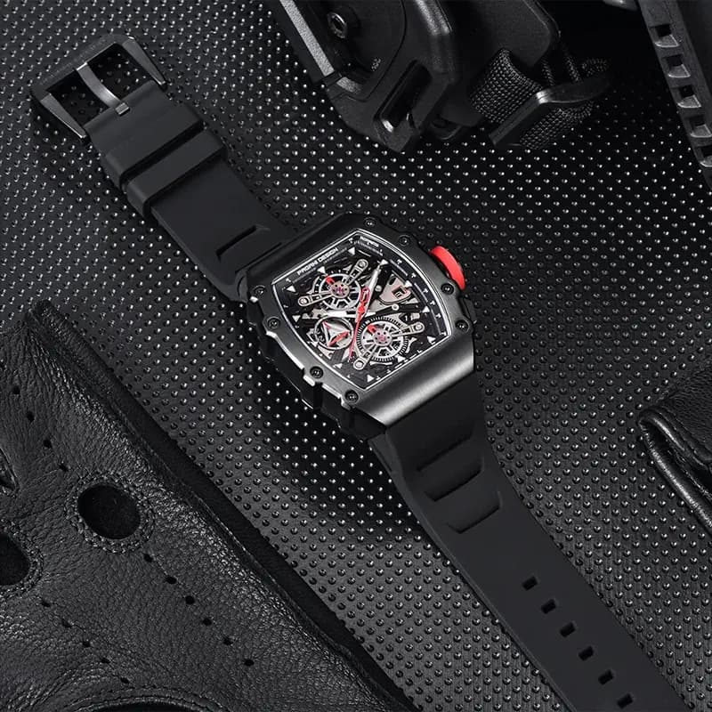 Pagani Design Chronograph Black Dial Men's Watch | PD-YS011