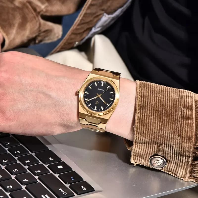 Pagani Design PD-YS020 Ultra Slim Gold-tone Men's Watch