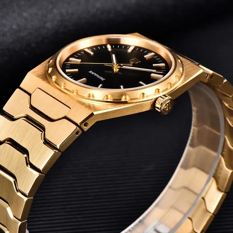 Pagani Design PD-YS020 Ultra Slim Gold-tone Men's Watch