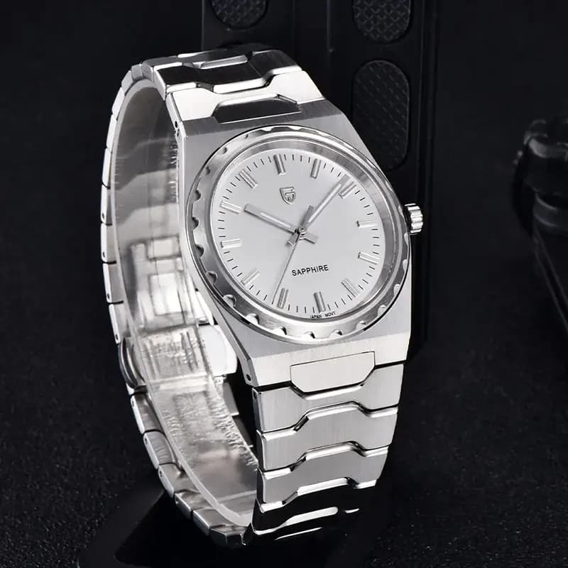 Pagani Design Ultra Slim Silver Dial Men's Watch | PD-YS020