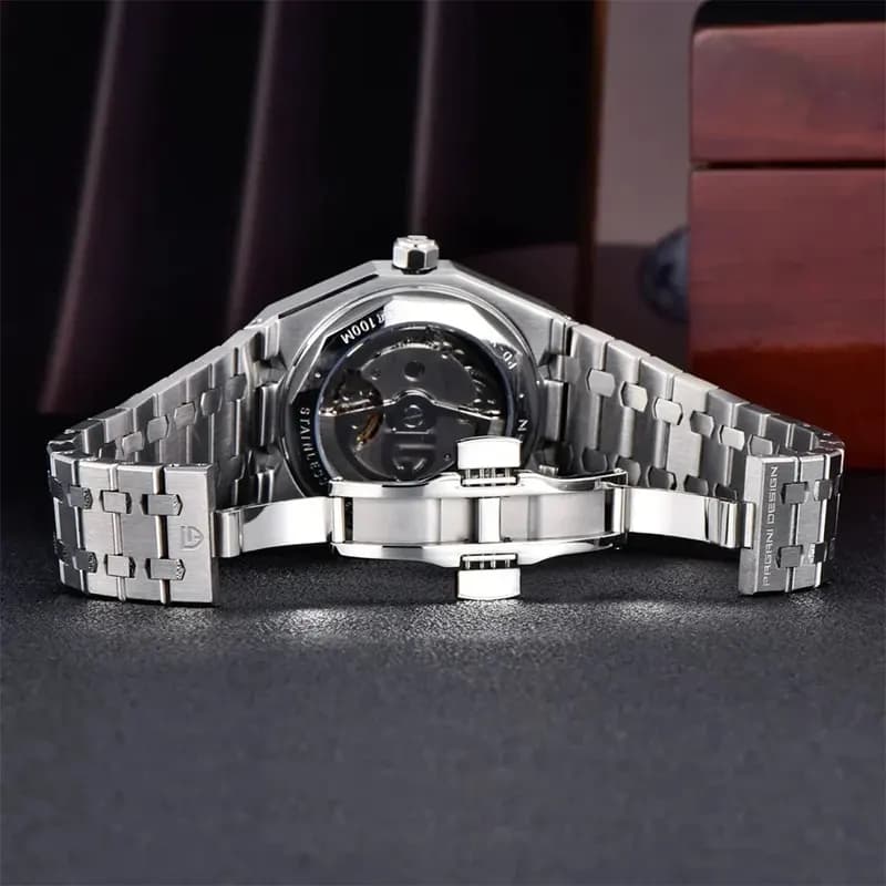 Pagani Design Royal Oak Open Heart Purple Dial Automatic Men's Watch | PD-YS036