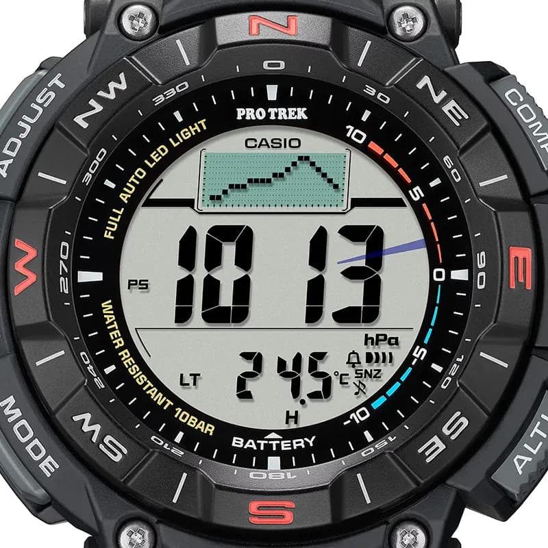 Casio Pro Trek PRG-340-1 Solar Powered Digital Men's Watch