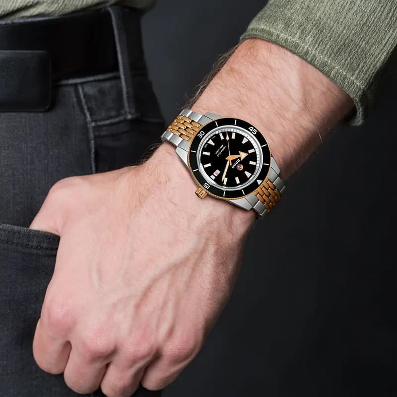 Rado Captain Cook Automatic Black Dial Men's Watch | R32137153