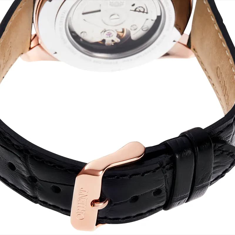 Orient Contemporary Sun and Moon Black Dial Men's Watch | RA-AK0309B