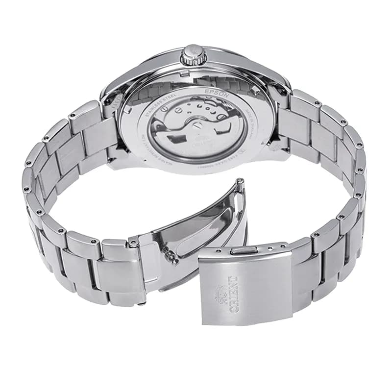 Orient Contemporary Semi-skeleton Green Dial Men's Watch | RA-AR0008E