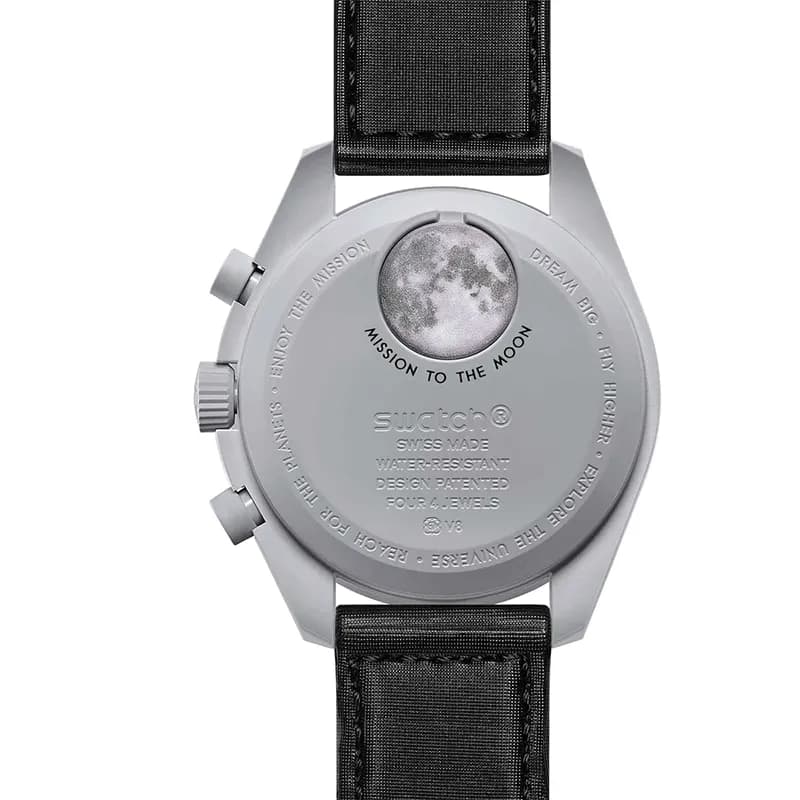Omega x Swatch Mission To The Moon Bioceramic Men's Watch | S033M100