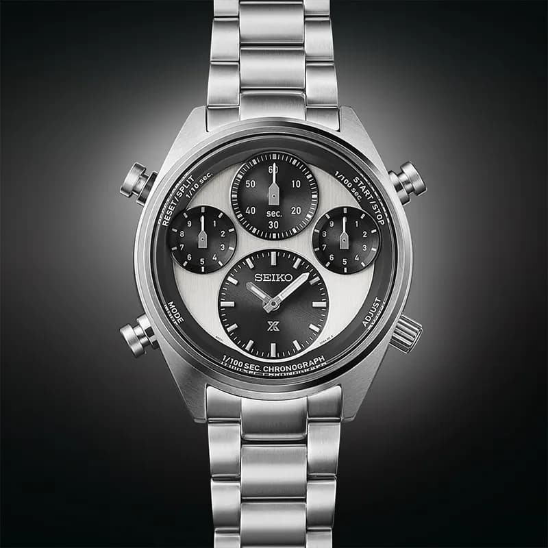 Seiko Prospex Speedtimer Solar Panda Men's Watch | SFJ001P1