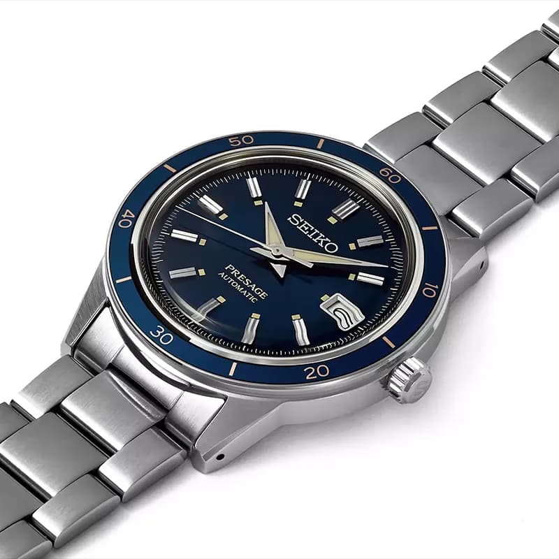 Seiko Presage Style60's Blue Dial Men's Watch | SRPG05J1