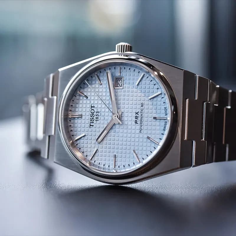 Tissot PRX Powermatic 80 35mm Ice Blue Dial Watch | T137.207.11.351.00