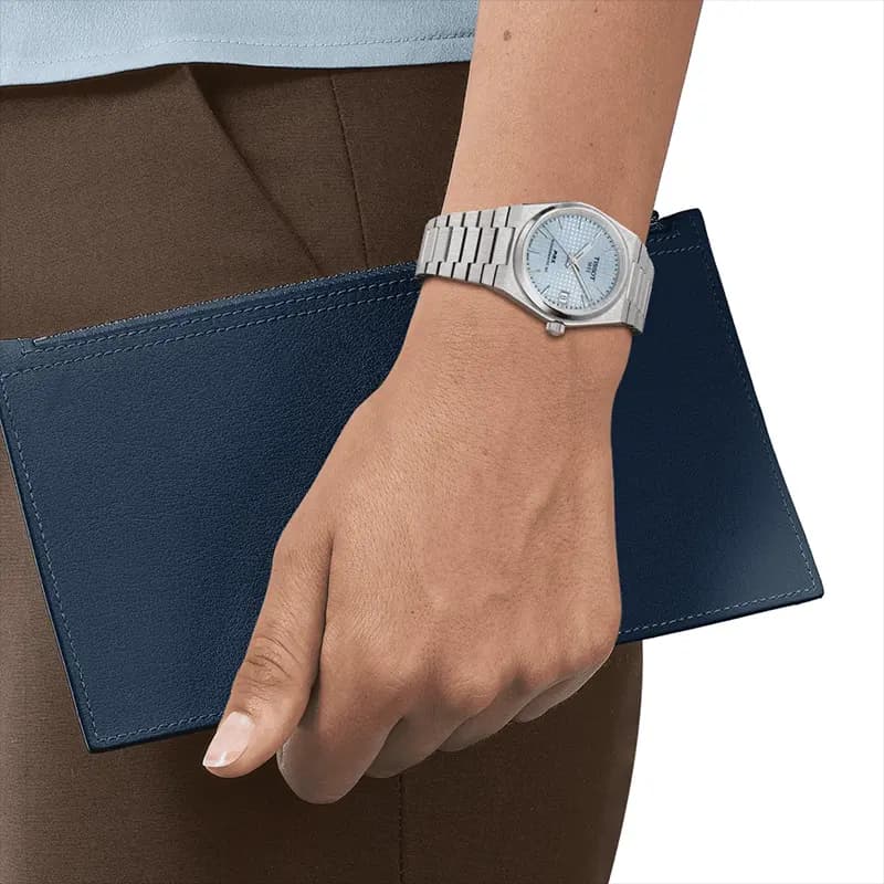 Tissot PRX Powermatic 80 35mm Ice Blue Dial Watch | T137.207.11.351.00