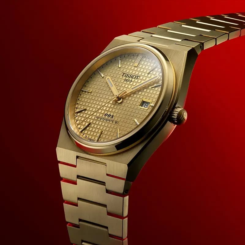 Tissot PRX Powermatic 80 35mm Champagne Dial Ladies Watch | T137.207.33.021.00