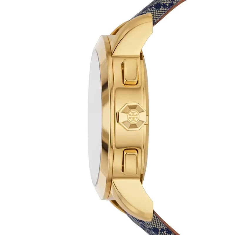 Tory Burch The Tory Chronograph Ivory Dial Ladies Watch | TBW1035 secondary view