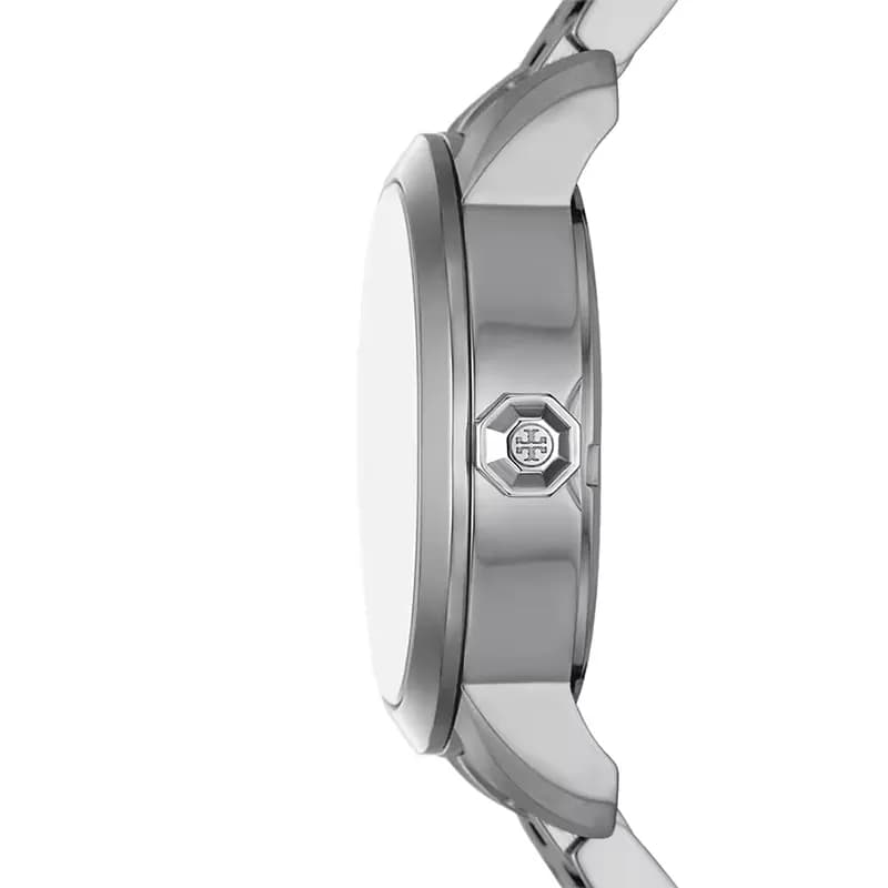 Tory Burch The Tory Ice Blue Pattern Dial Ladies Watch | TBW1057