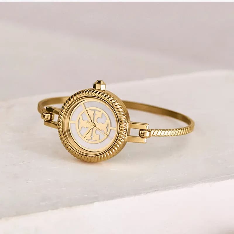 Tory Burch Reva Bangle Watch Gift Set For Her | TBW4029