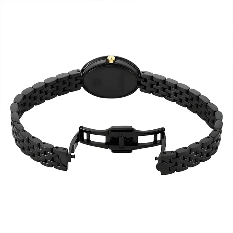 Tory Burch The Oval Black Dial Ladies Watch | TBW6035 secondary view