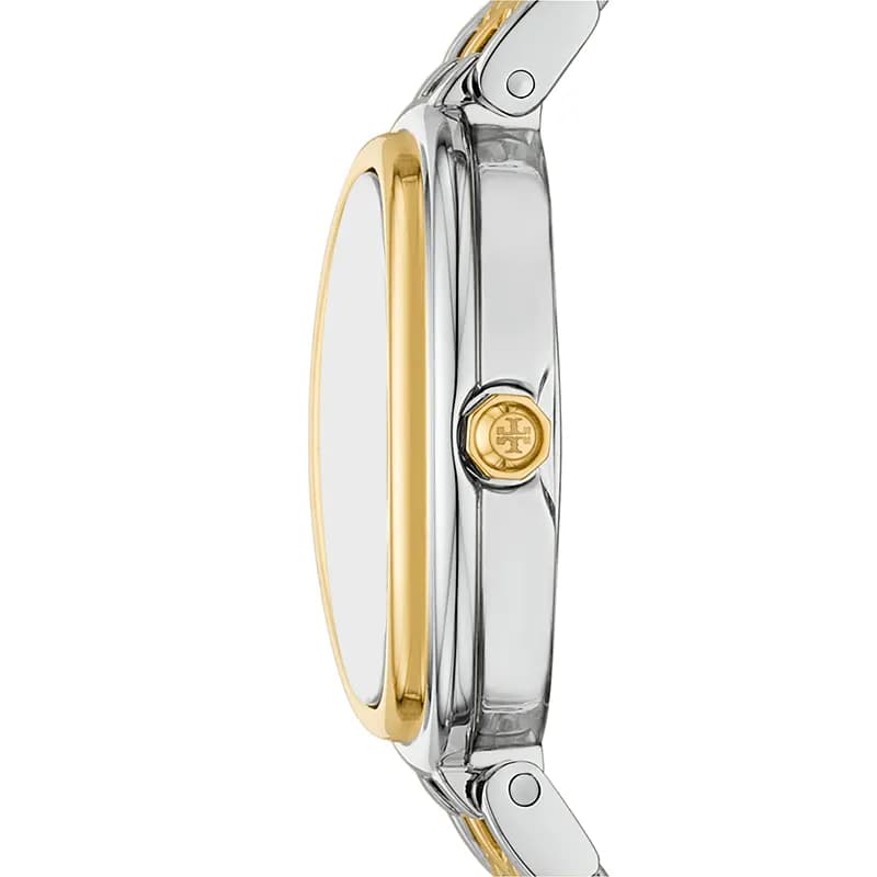 Tory Burch The Oval Pink Mother-of-Pearl Dial Ladies Watch | TBW6039