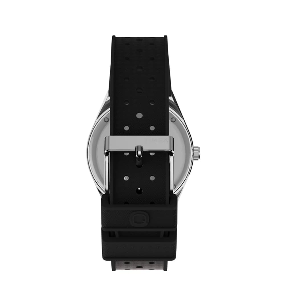 Q Timex Reissue Day-Date Black Dial Men's Watch | TW2V32000