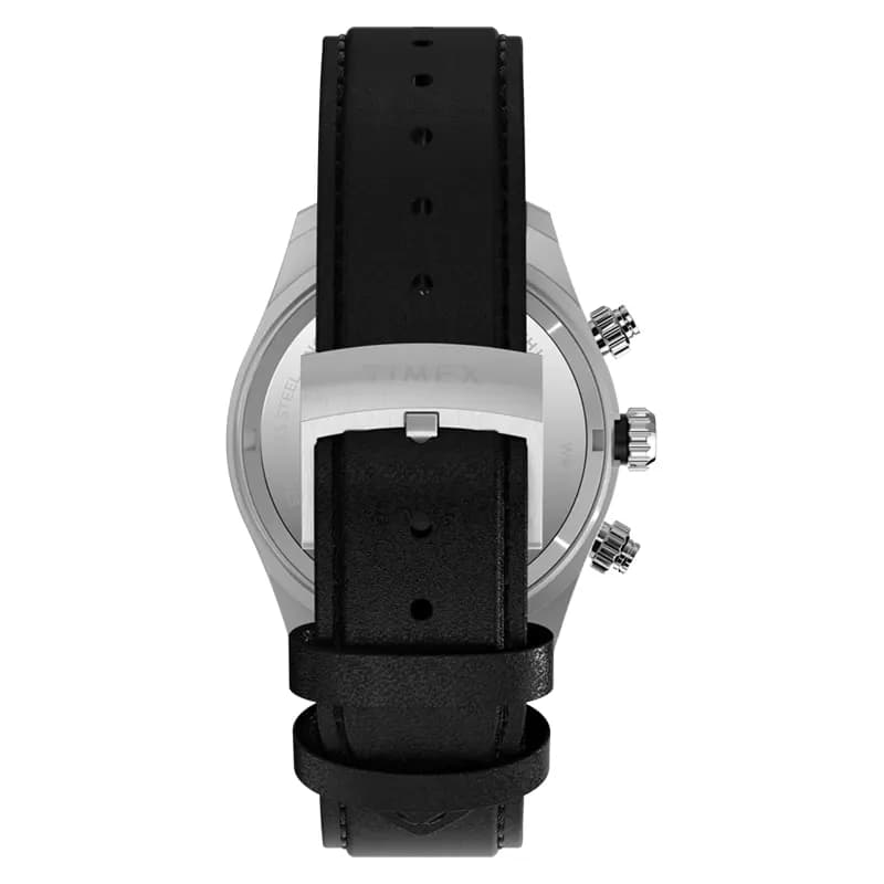 Timex Waterbury Heritage Chronograph Silver Dial Men's Watch | TW2Y19300 secondary view