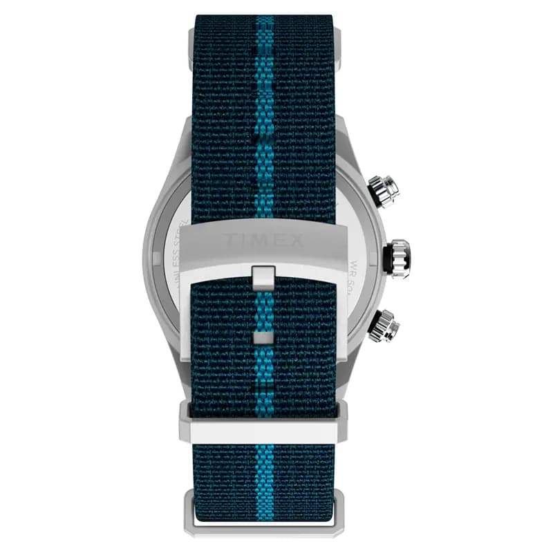 Timex Waterbury Heritage Chronograph Blue Dial Men's Watch | TW2Y39000