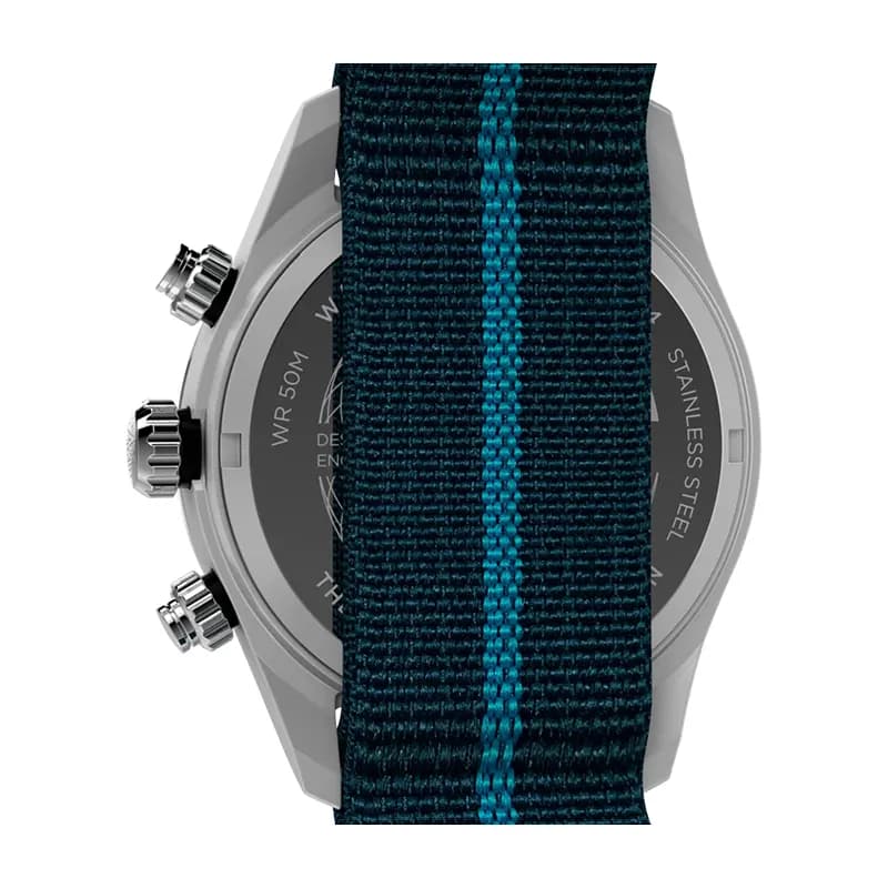 Timex Waterbury Heritage Chronograph Blue Dial Men's Watch | TW2Y39000