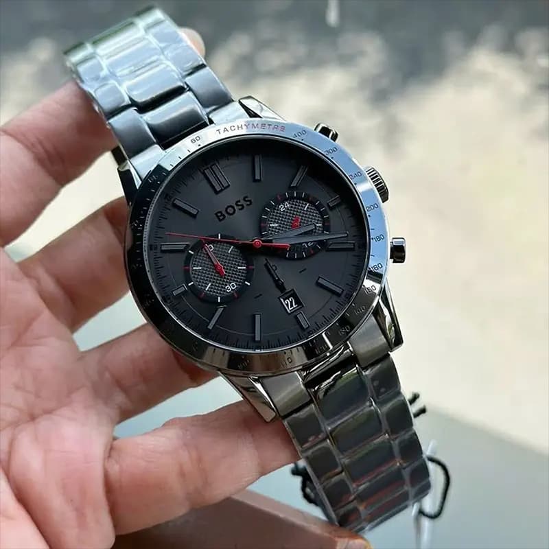 Hugo Boss Allure Chronograph Grey Dial Men's Watch | 1513924 secondary view